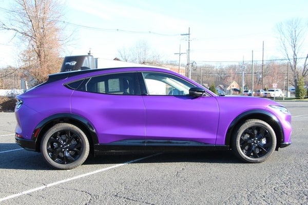 2023 Ford Mach-E AAF Customs Satin Purple Wrap in Hackensack, NJ - All American Ford of Hackensack