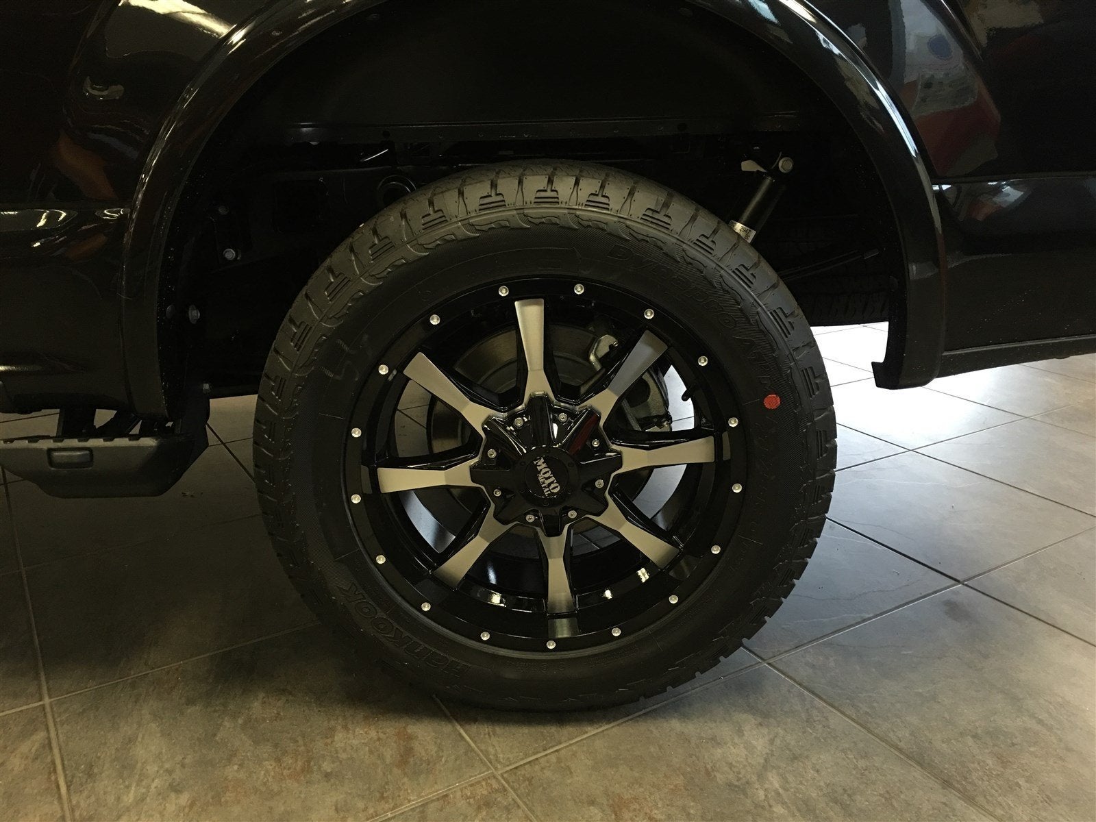 Custom Black and Silver Rims at All American Ford of Hackensack in Hackensack NJ