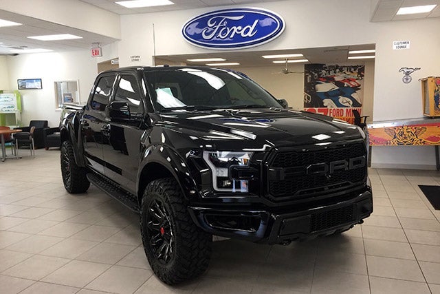 Custom Lifted and Blacked Out F-150 at All American Ford of Hackensack in Hackensack NJ