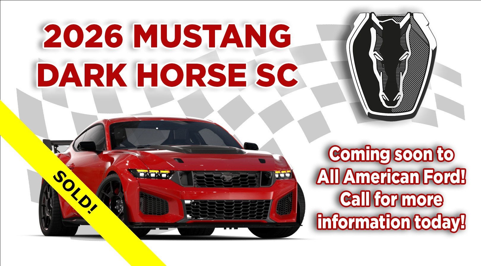2026 Ford Mustang Dark Horse SC