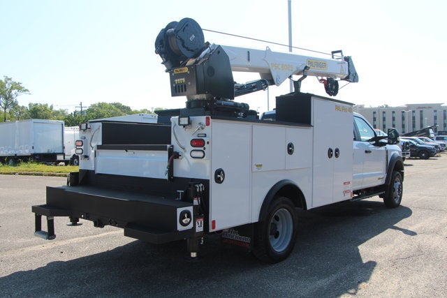 2025 Ford Open Service Utility 11 FT Crane Super Cab F550 4x4