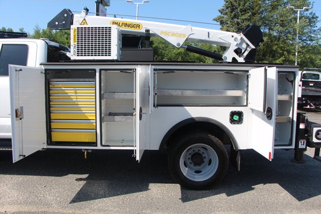 2025 Ford Open Service Utility 11 FT Crane Super Cab F550 4x4