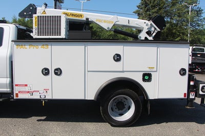 2025 Ford Open Service Utility 11 FT Crane Super Cab F550 4x4