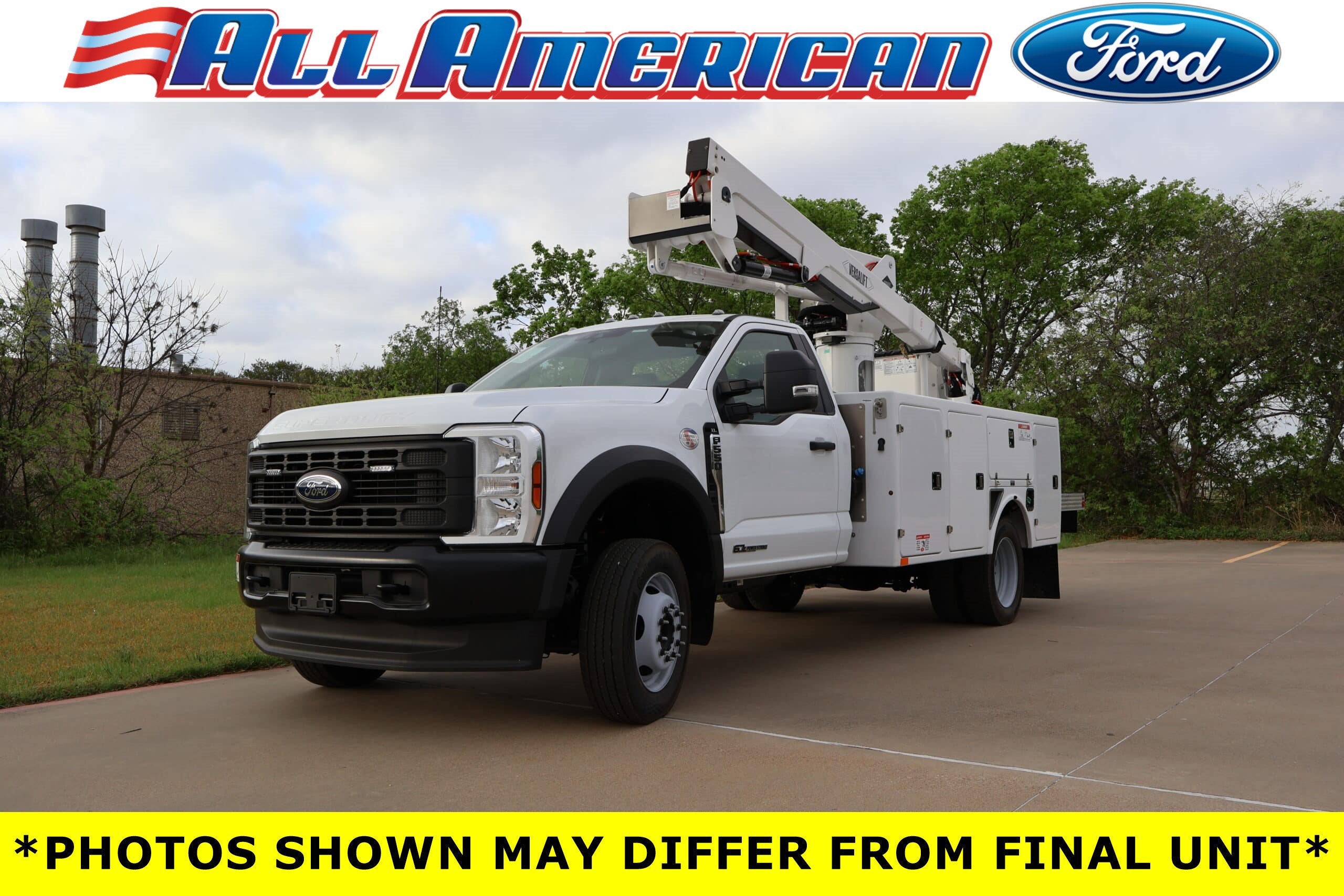 2026 Ford Open Service Utility 11 FT Bucket Regular Cab F-550 4x4