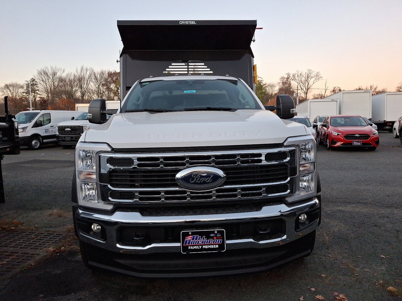 2024 Ford Super Duty F-550 DRW 9 FT 3/4 Yard E-Tipper Dump Body