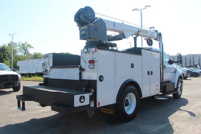 2024 Ford Open Service Utility 11 FT Crane Super Cab F750 4x4