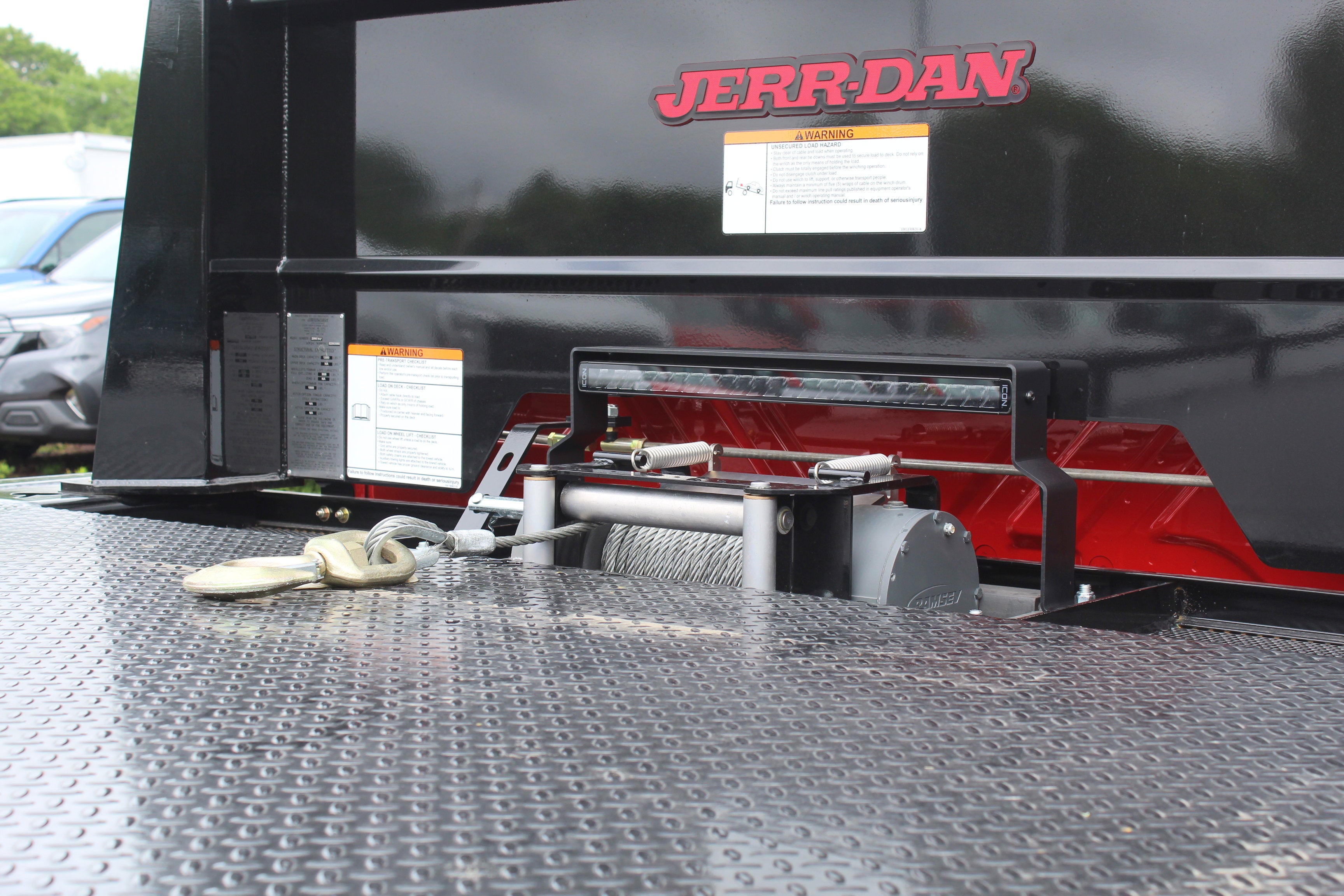 2027 International MV607 Jerr-Dan 6-Ton Steel XLP SD Carrier