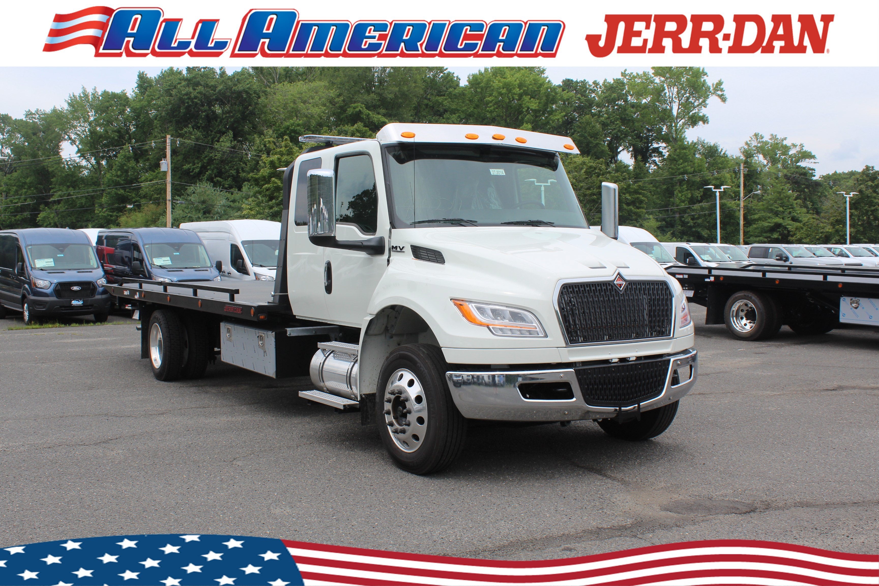 2027 International MV607 Jerr-Dan 6-Ton Steel XLP SD Carrier