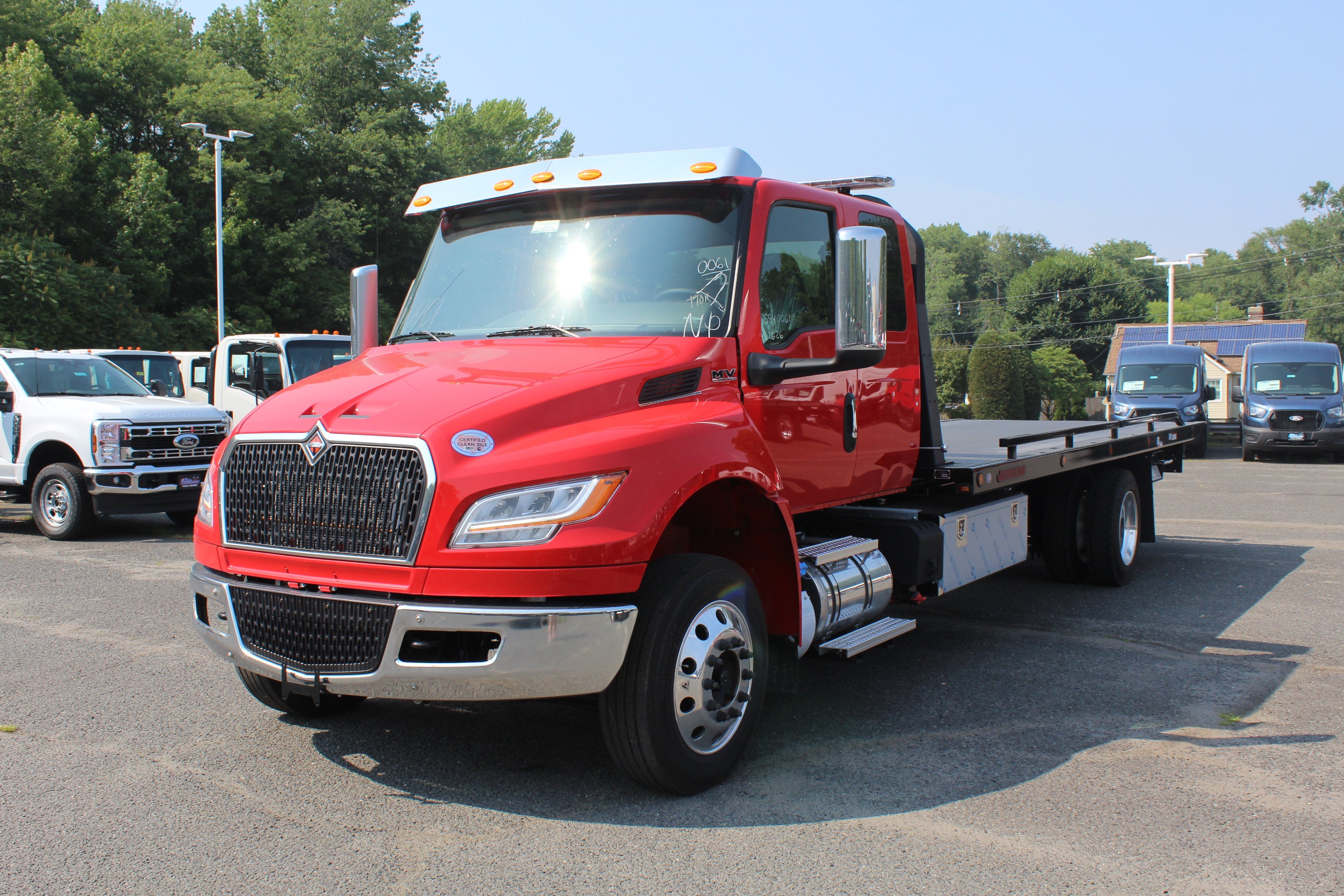 2027 International MV607 Jerr-Dan 6-Ton Steel XLP SD Carrier