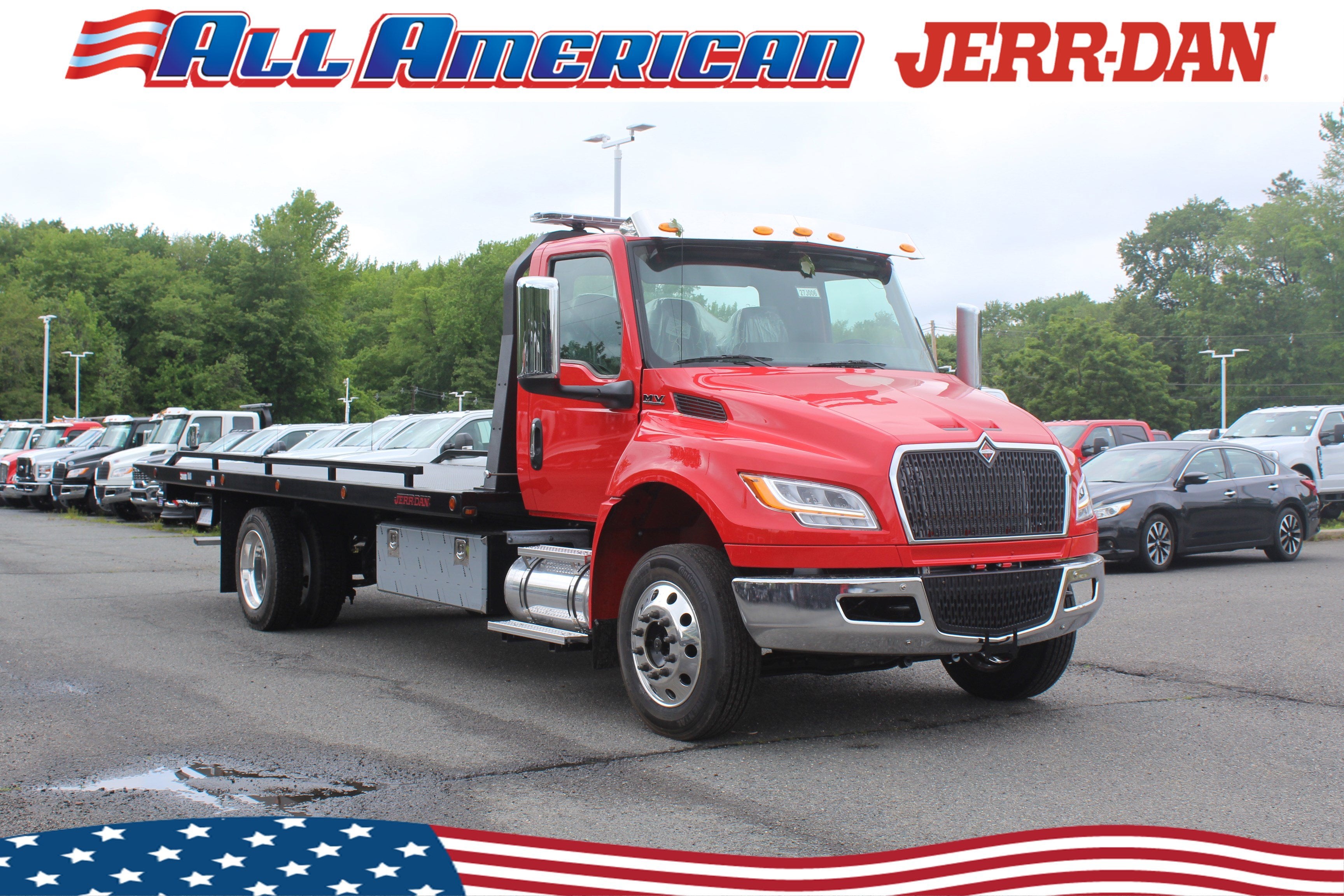 2027 International MV607 Jerr-Dan 6-Ton Steel XLP SD Carrier
