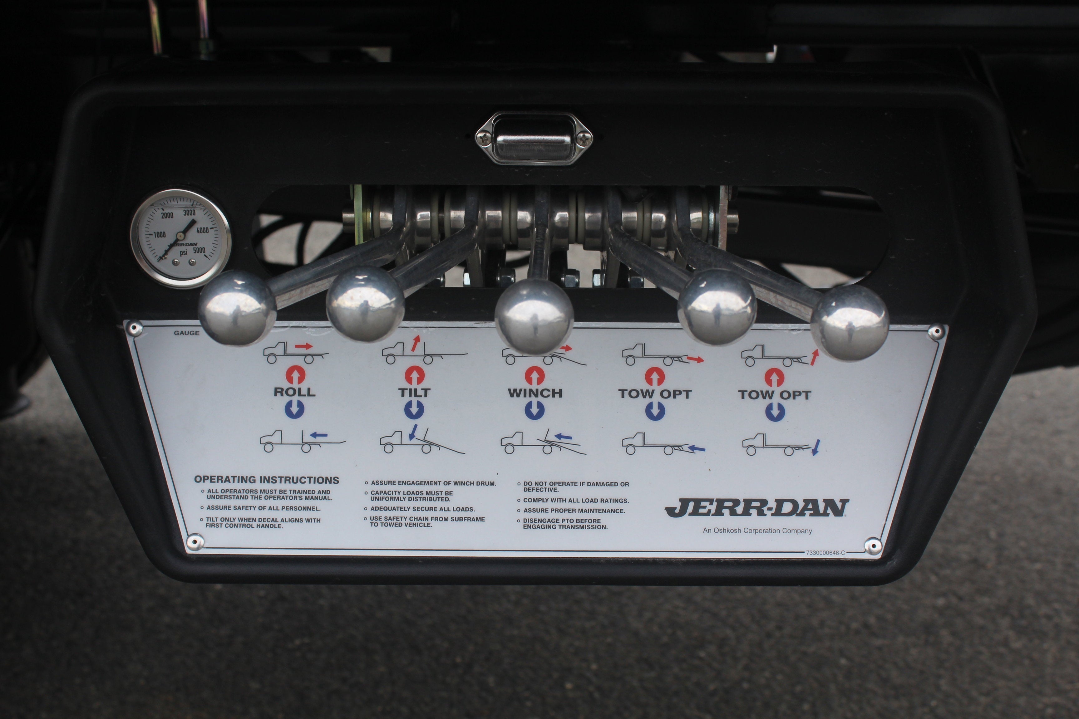 2027 International MV607 Jerr-Dan 6-Ton Steel XLP SD Carrier