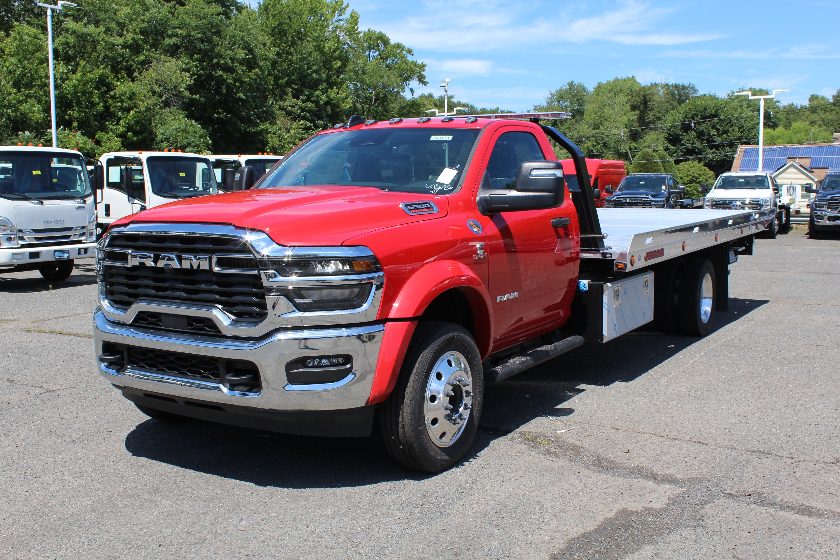 2026 RAM 5500 Jerr-Dan 6-Ton Dual-Angle Aluminum XLP SD Carrier