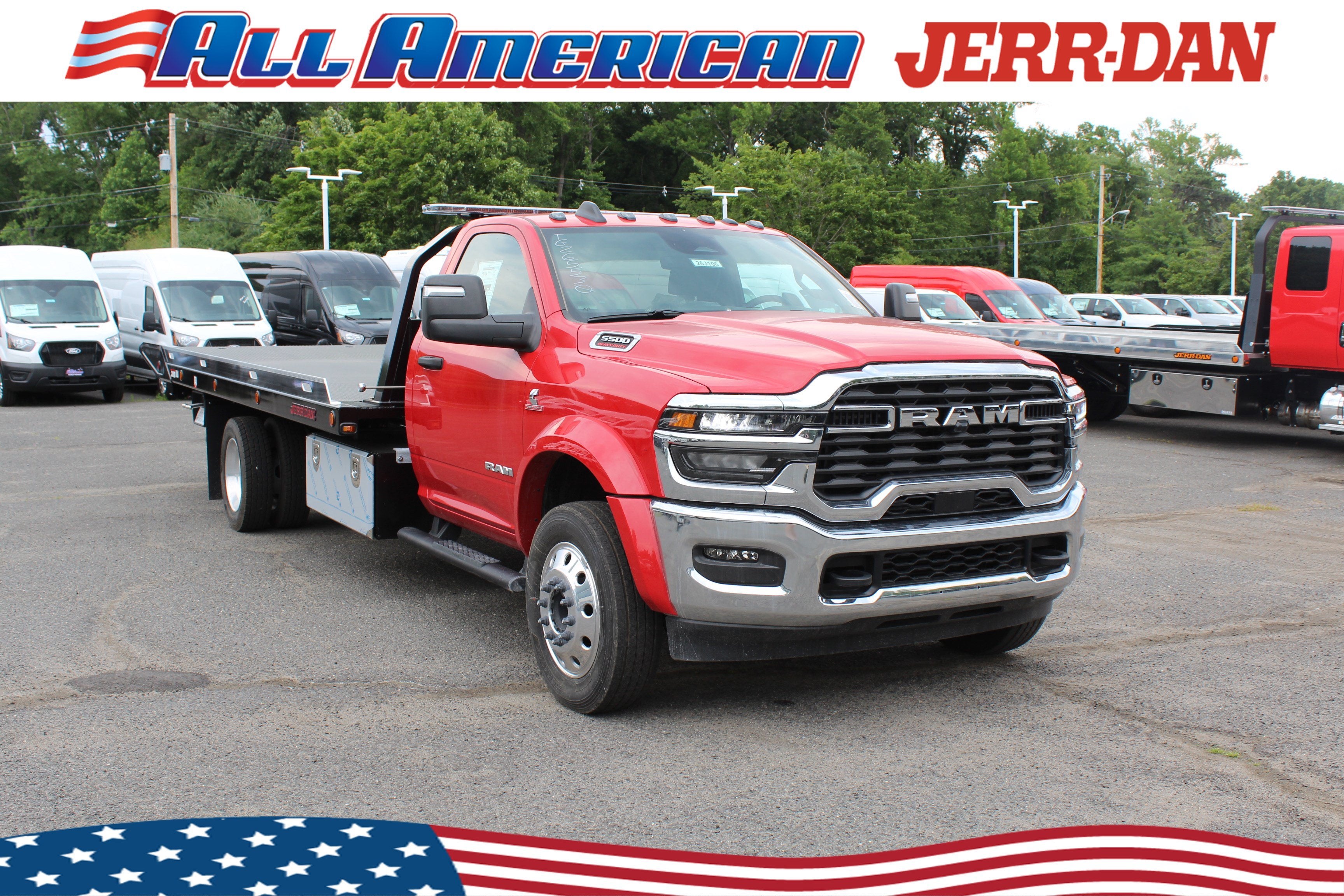 2026 RAM 5500 Jerr-Dan 6-Ton Dual-Angle Steel XLP SD Carrier