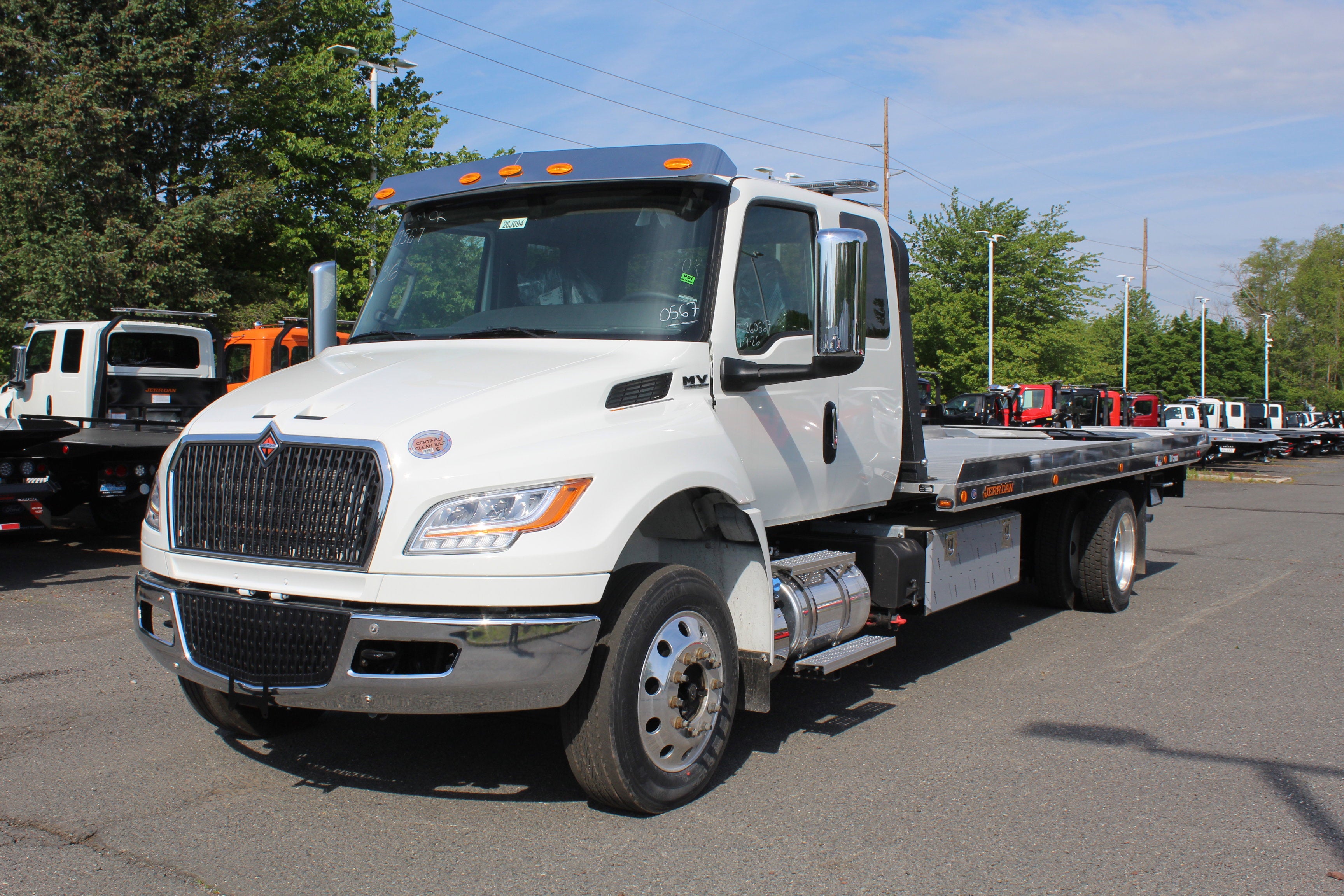 2026 International MV607 Jerr-Dan 6-Ton Aluminum XLP SD Carrier