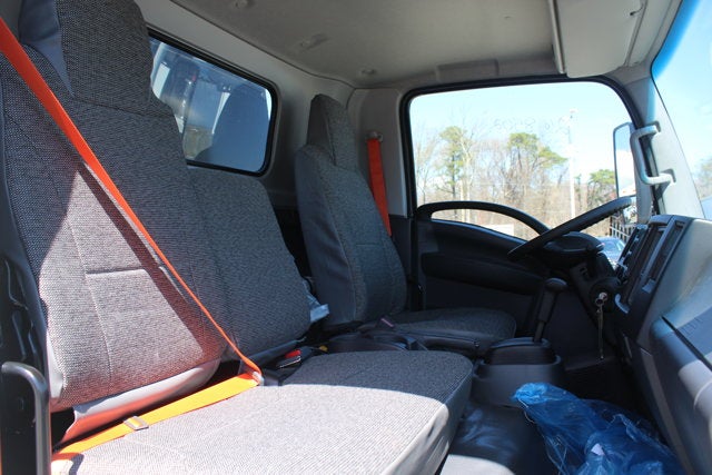 2026 Isuzu Landscape Dump NPR 12 FT Steel Landscape Body with Steel Backpack