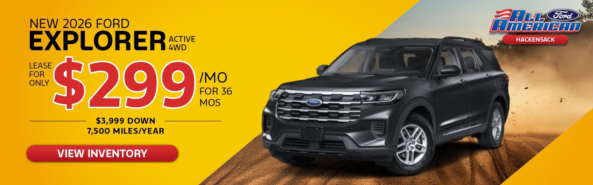 2026 Ford Explorer Active 4WD