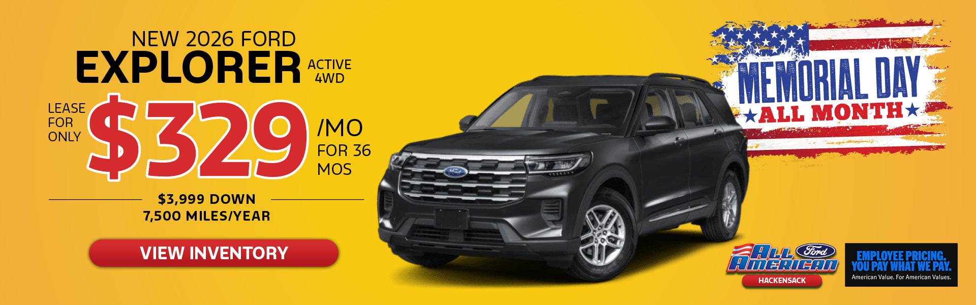 2026 Ford Explorer Active 4WD