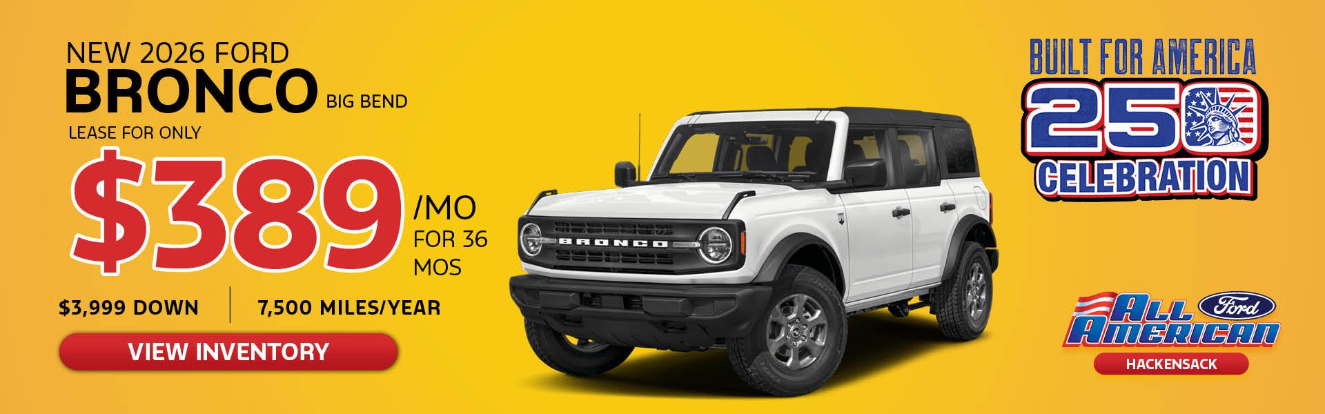 2026 Ford Bronco Big Bend