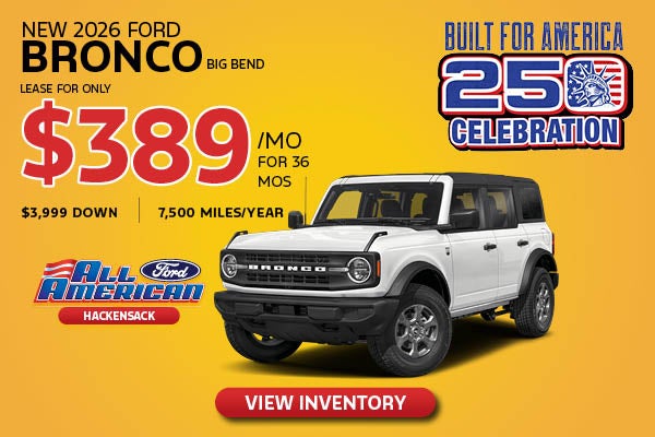 2026 Ford Bronco Big Bend