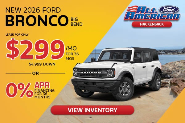 2026 Ford Bronco Big Bend