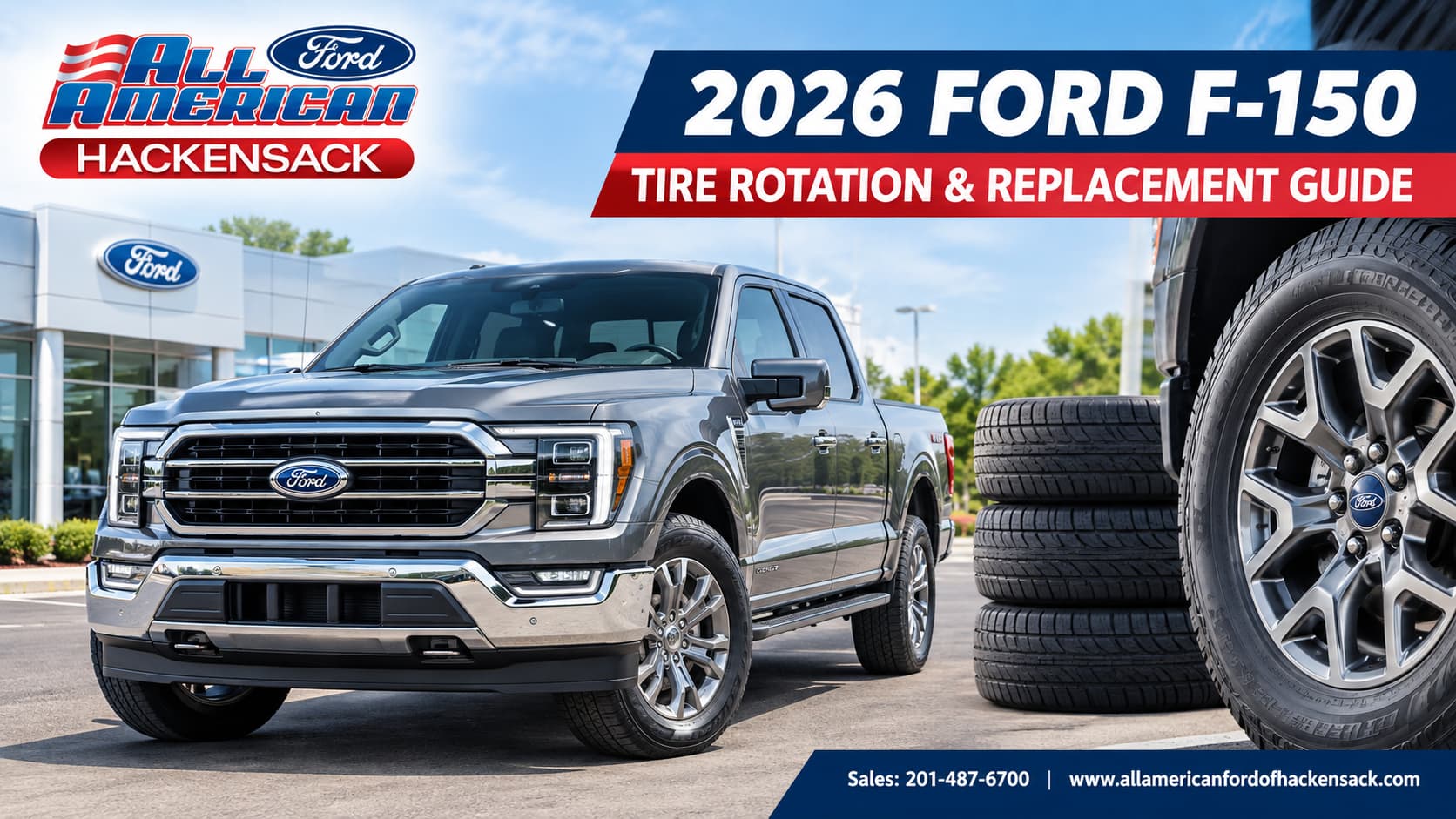 Ford F-150 tire rotation
