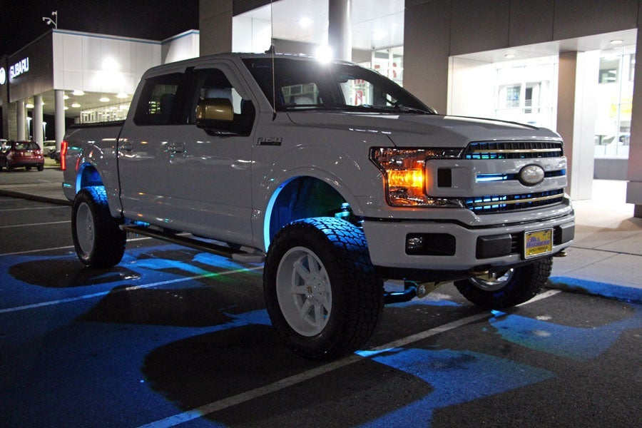 Jimmie Allen White Truck